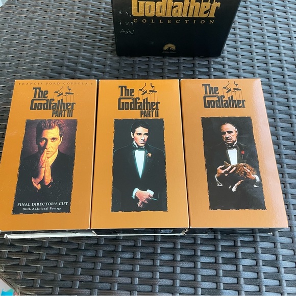 The Godfather Trilogy Box Set VHS - Picture 8 of 16
